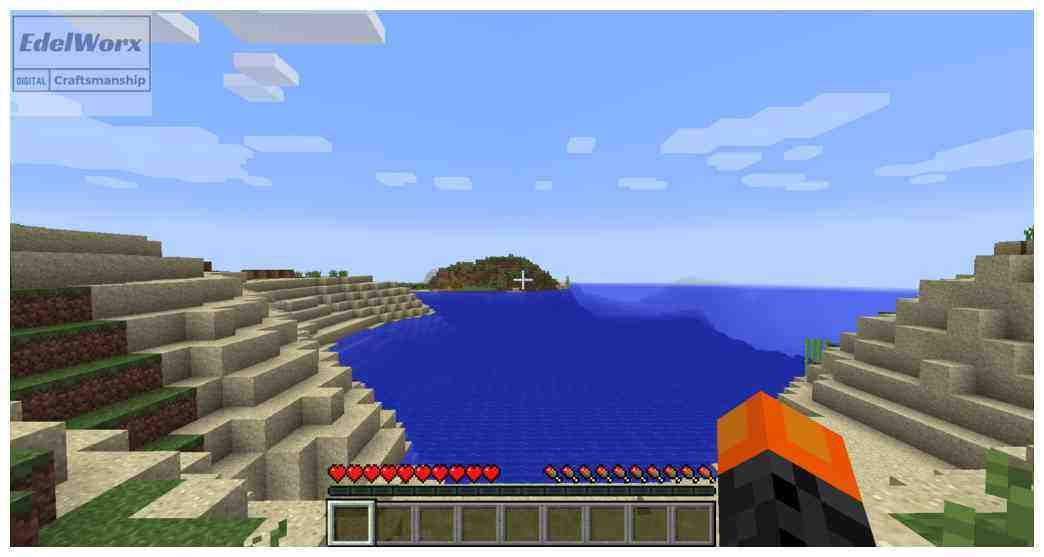 Einsteiger Anleitung für Minecraft : Deine eigene Welt ist Zufallsgeneriert
