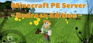 Minecraft PE Server: Wald und Sommerwiese.