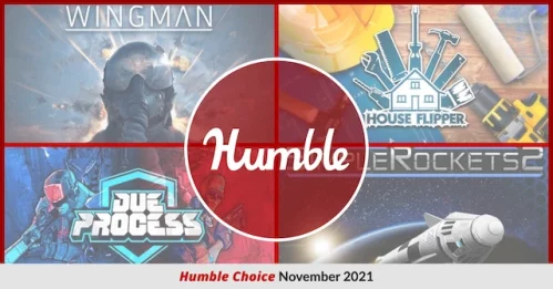 Werde Mitglied bei Humble Choice und erhalte 10 Spiele für nur 10 €/Monat!